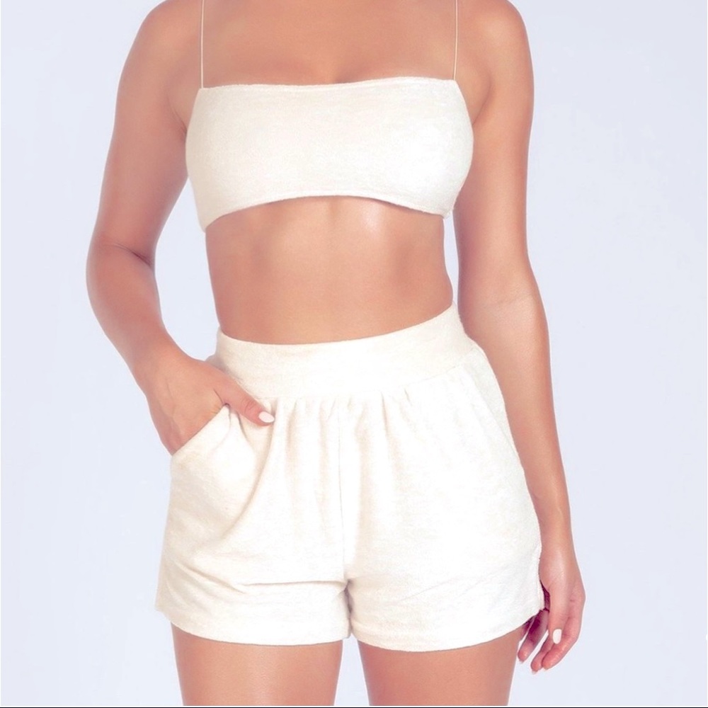 Shorts and Crop Top Set